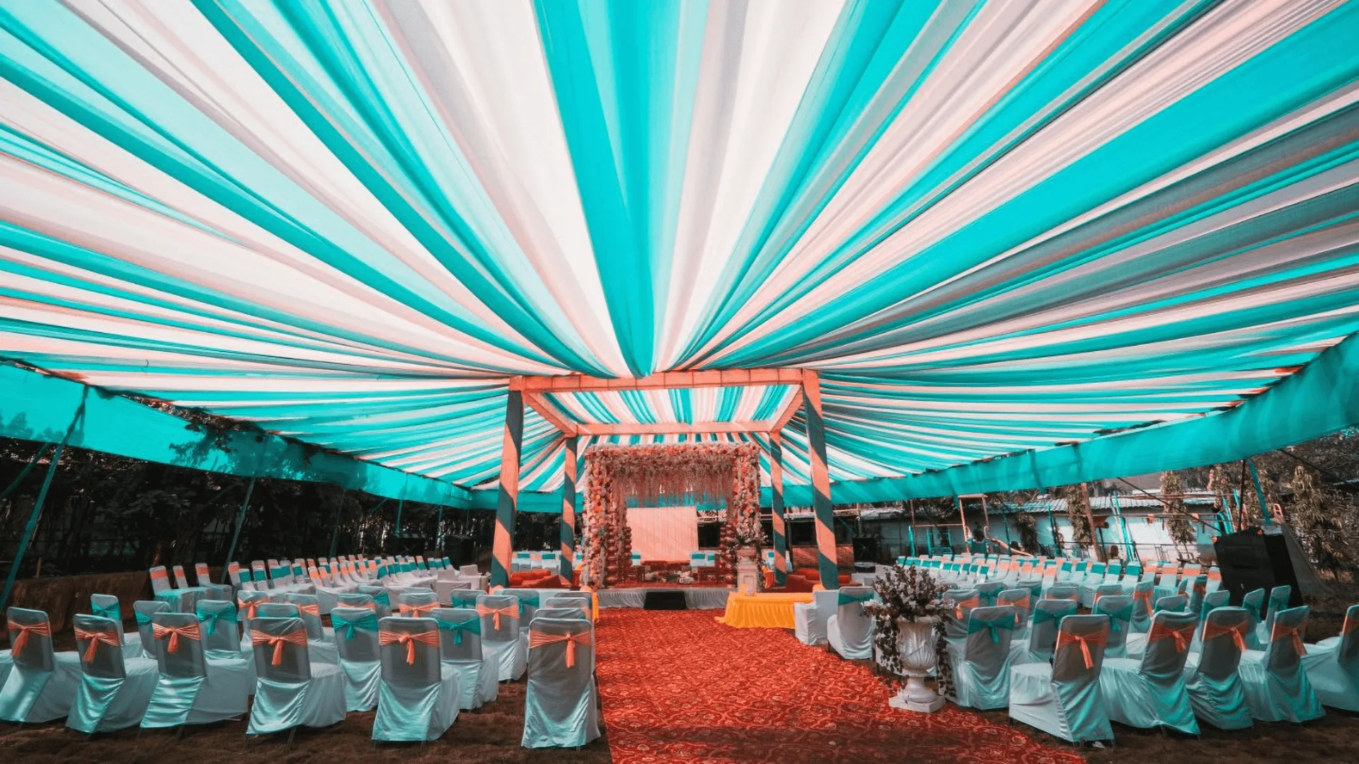 Gurran Garden at Rainforest Igatpuri, a beautiful outdoor venue surrounded by natural beauty.