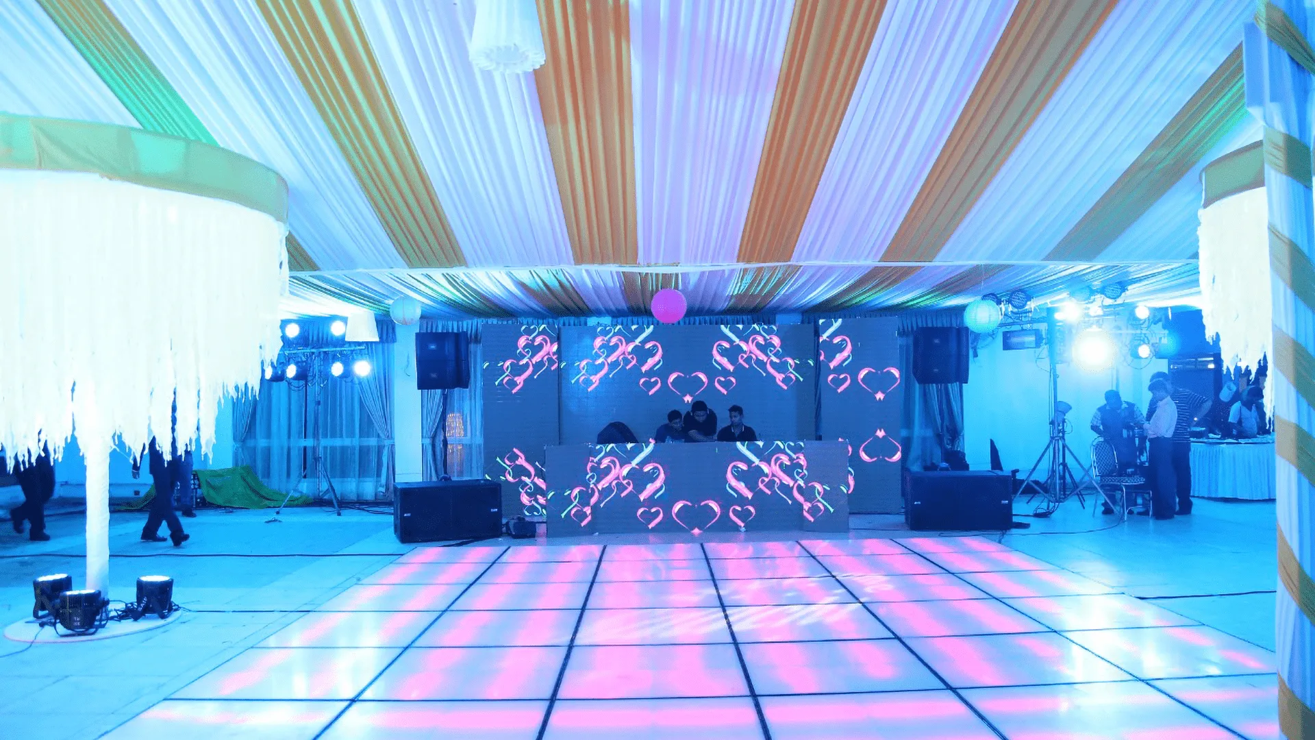 Nimbus Hall at Rainforest Igatpuri, a modern indoor space designed for events and celebrations.
